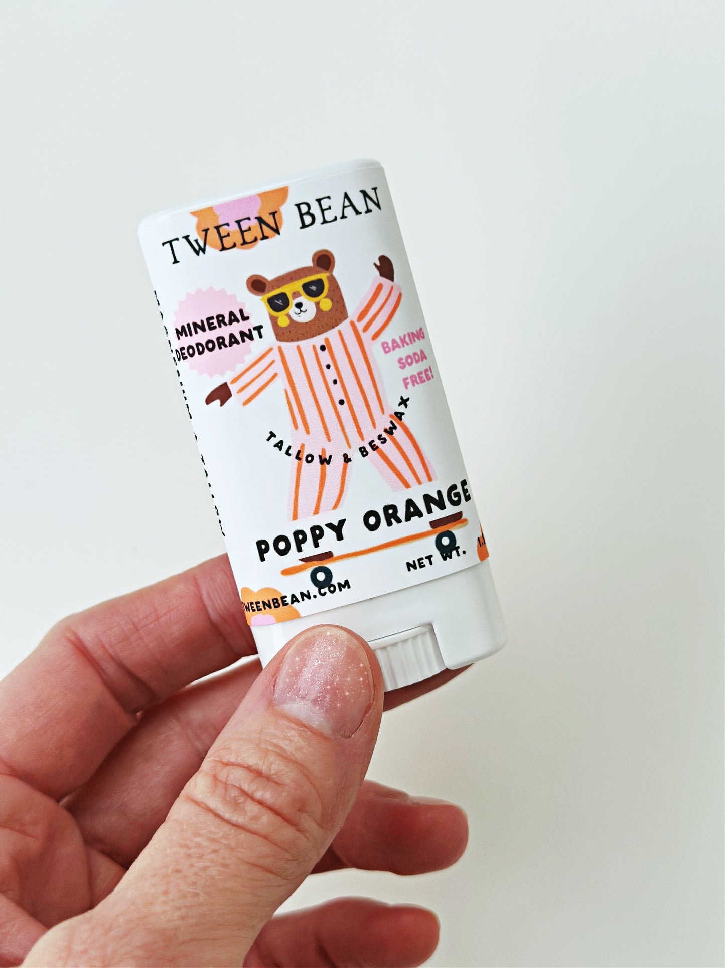 Mineral Deodorant | Poppy Orange